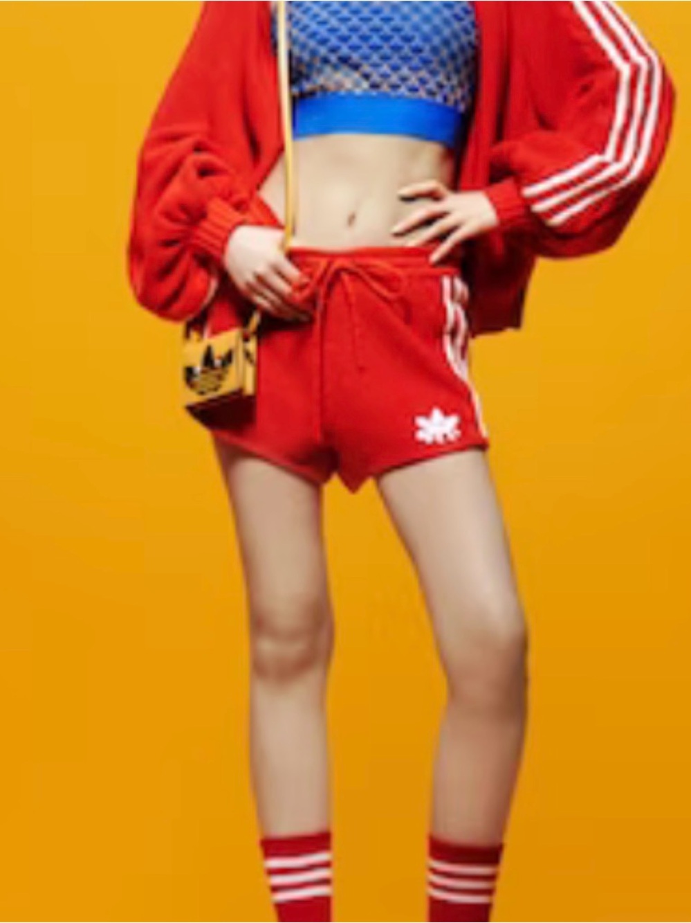 Gucci Adidas Woven Shorts NWT L